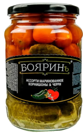 Ассорти маринованные(томаты и огурцы) с/б 720 мл